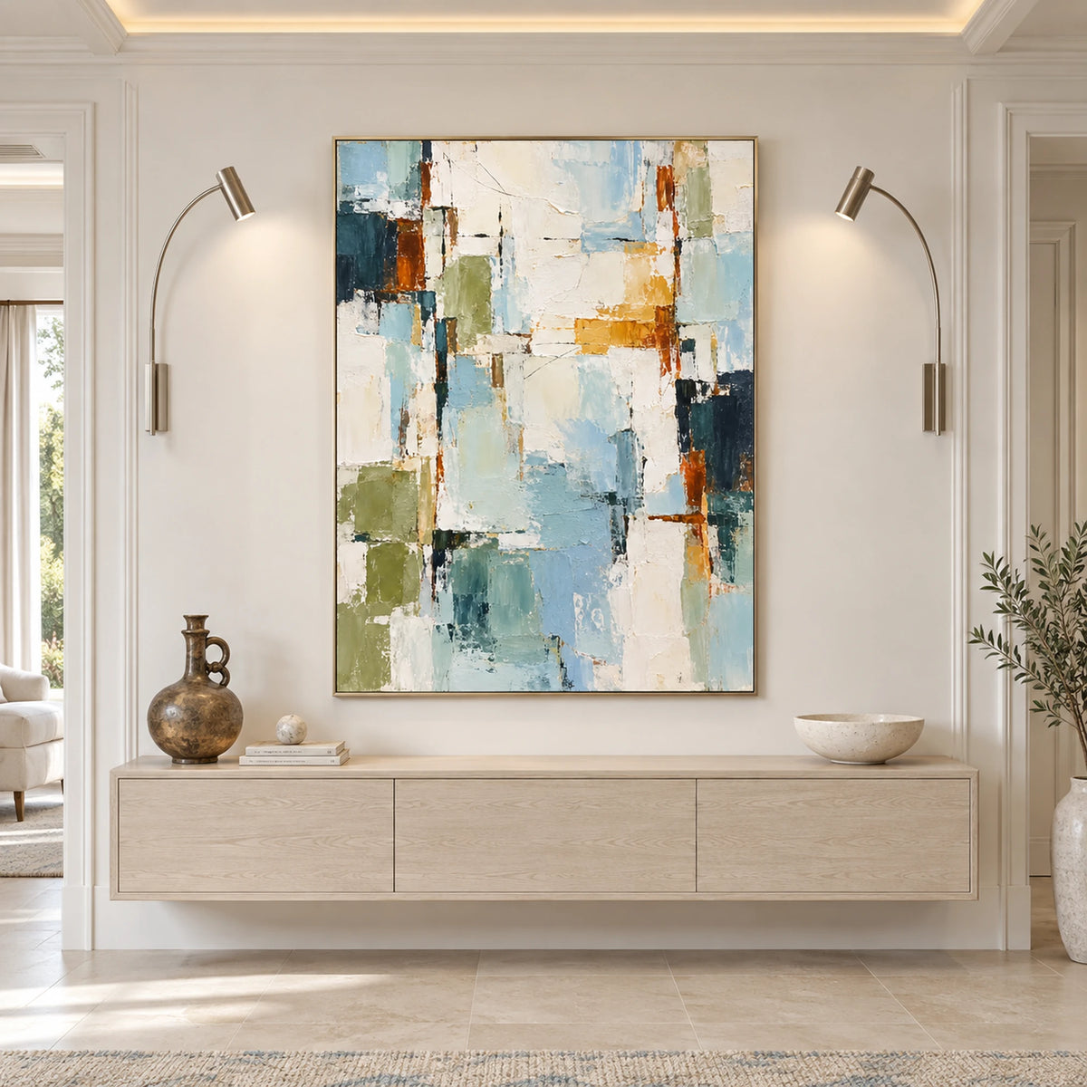 Abstract Art | Blue City Notes
