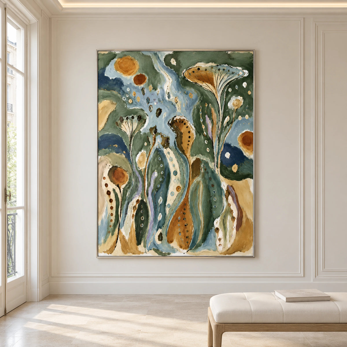 Abstract Art | Sunseed Waltz