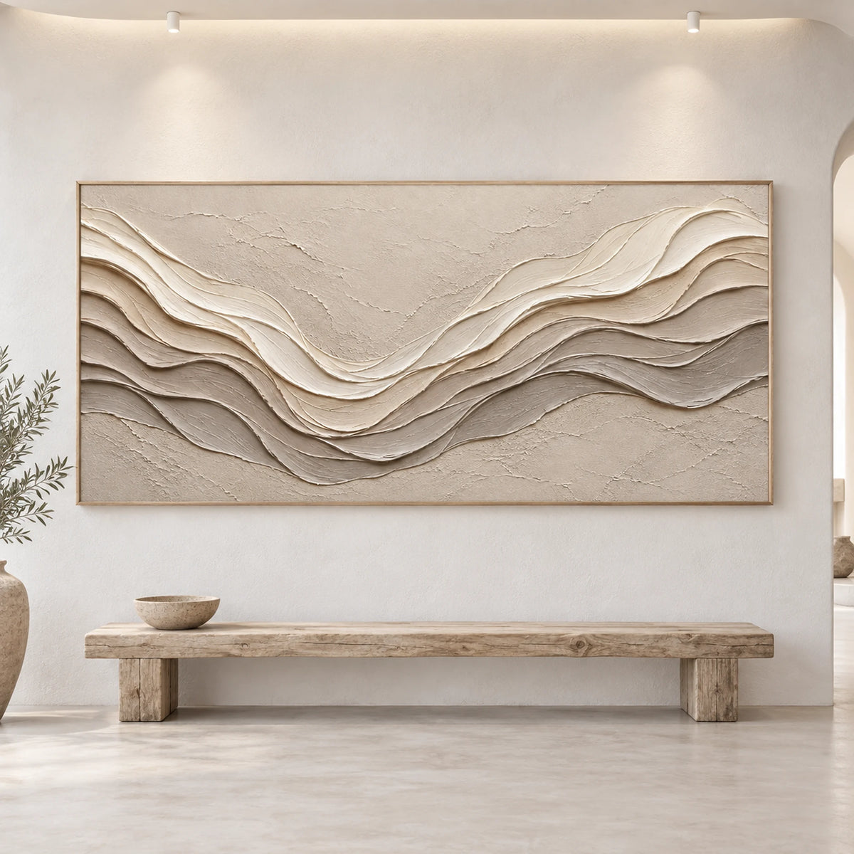 Sculptural wall Art | Soft Drift