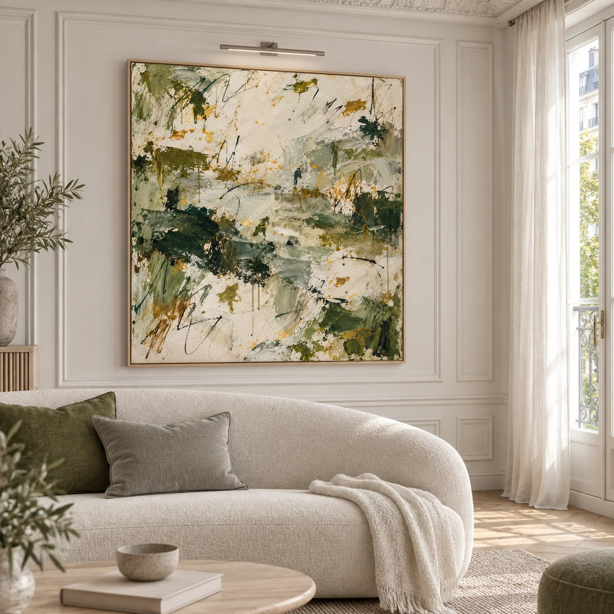 Abstract Art | Wild Green Weather