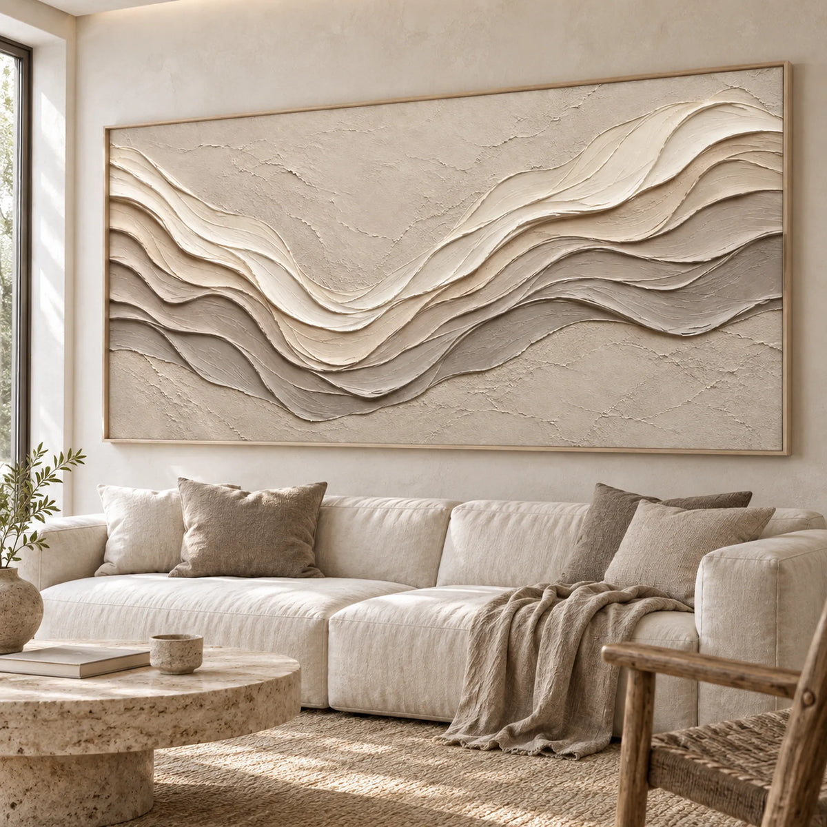 Sculptural wall Art | Soft Drift