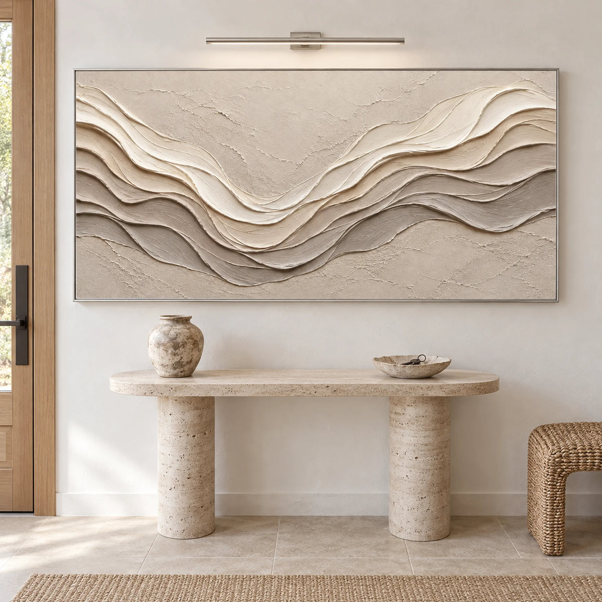 Sculptural wall Art | Soft Drift