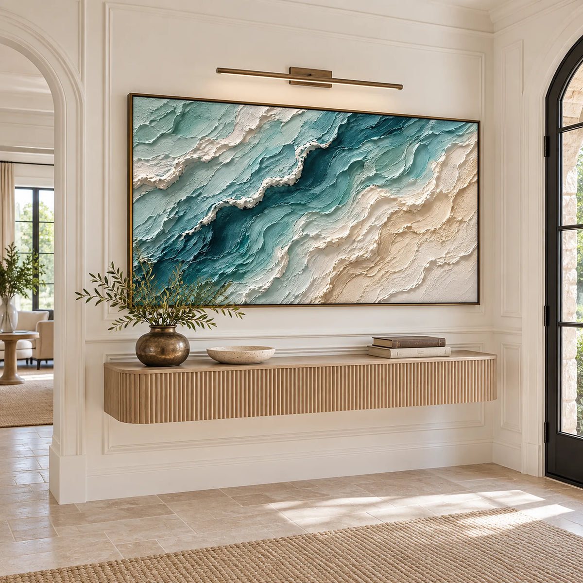 Sculptural wall Art | Tidal Drift