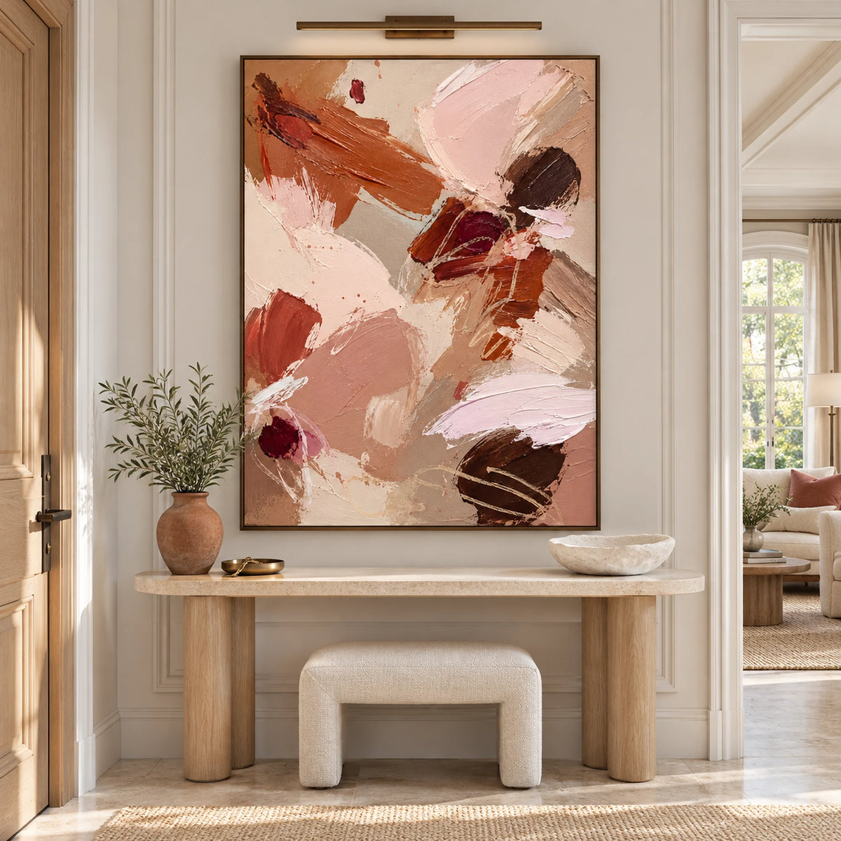 Abstract Art | Berry Brushstorm