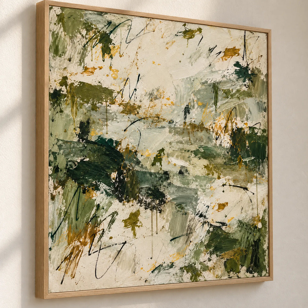 Abstract Art | Wild Green Weather