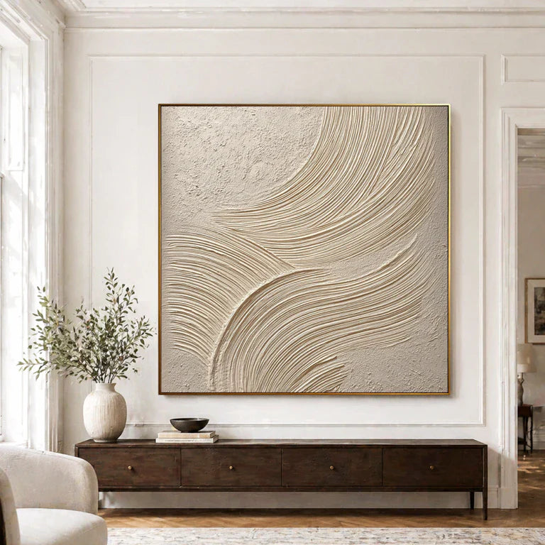 3D Textured Art | Ivory Current