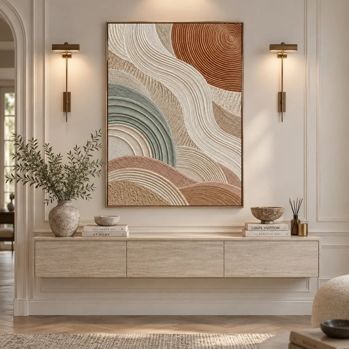 3D Textured Art | Where Lines Wander