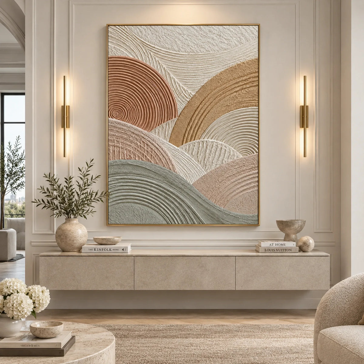 3D Textured Art | Sunday Hills