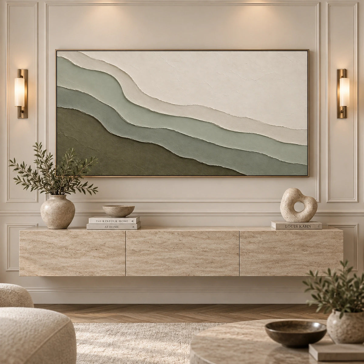 3D Textured Art | Quiet Horizon