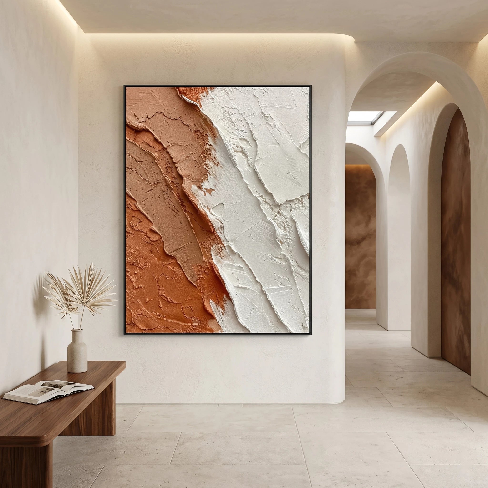 3D Textured Art | A Horizon Made of Clay