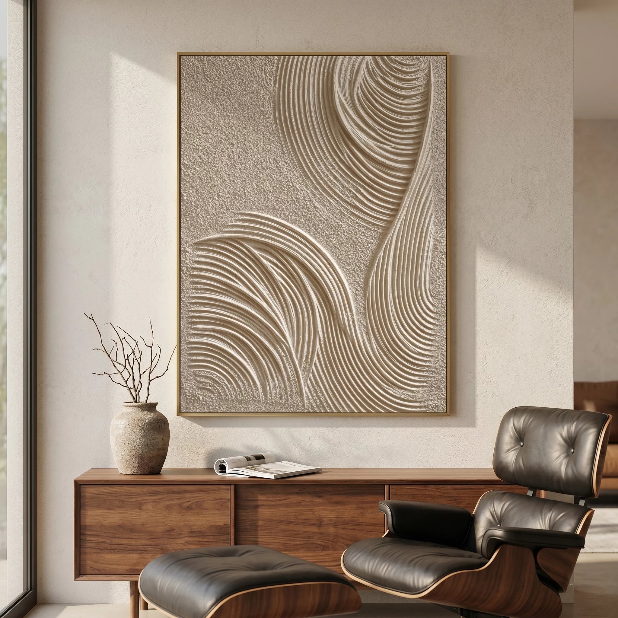 3D Textured Art | When Light Begins to Bloom