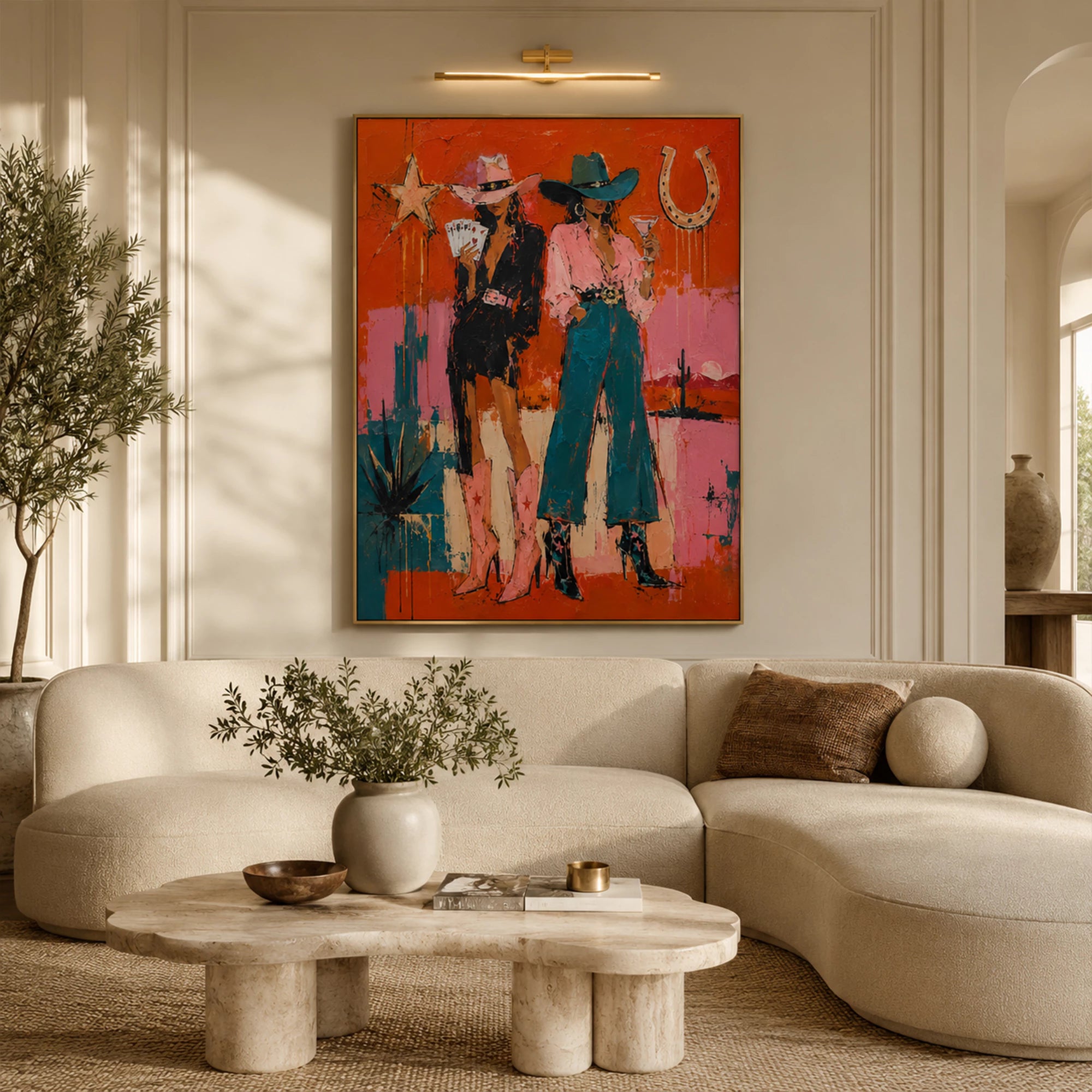 POP Art | Under a Horseshoe Moon