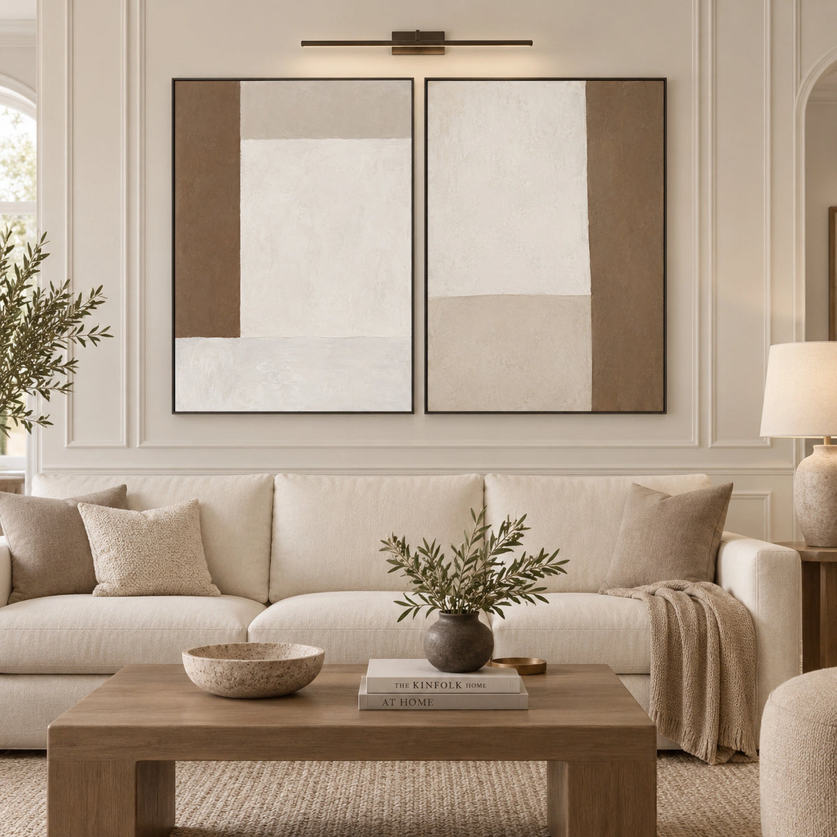 Diptych Art | Sunday, Shared