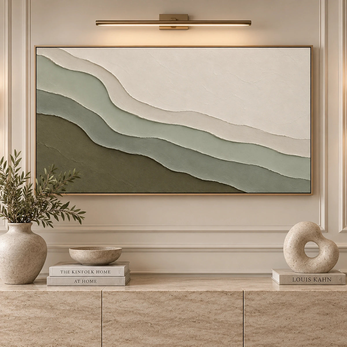 3D Textured Art | Quiet Horizon