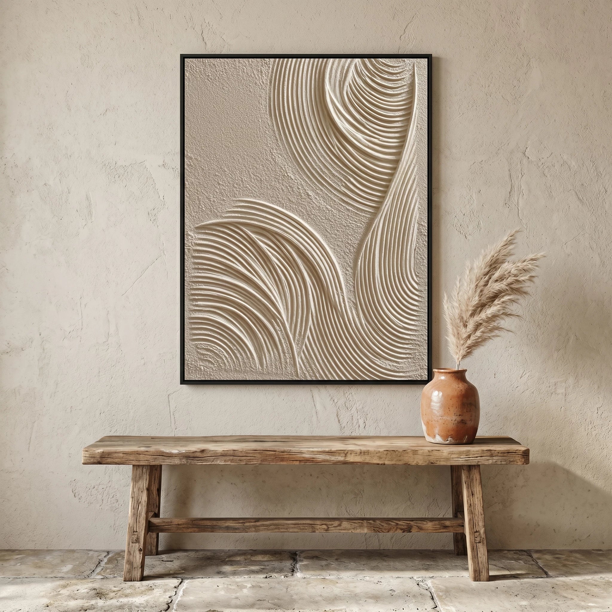 3D Textured Art | When Light Begins to Bloom