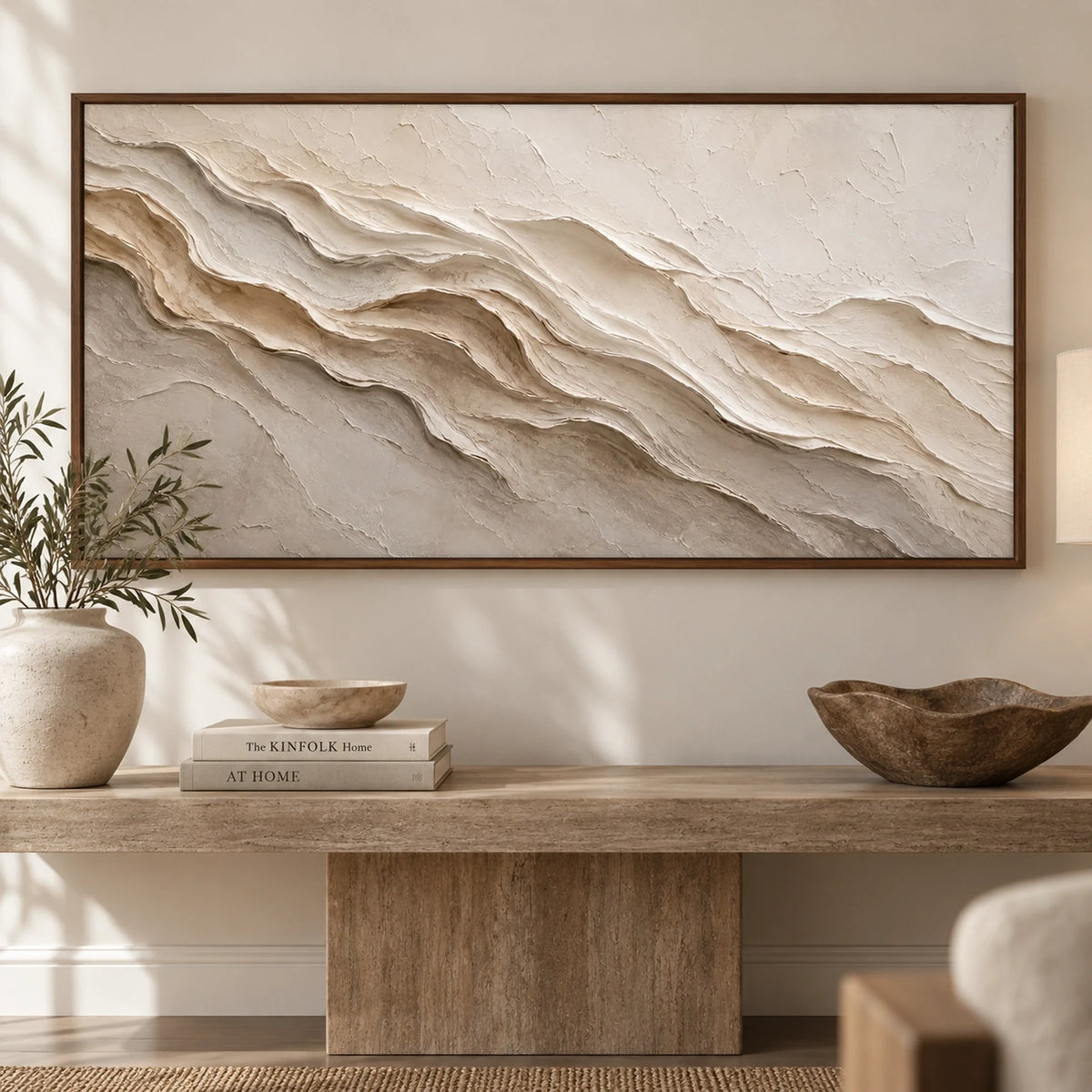 Sculptural wall Art | Folded Silence