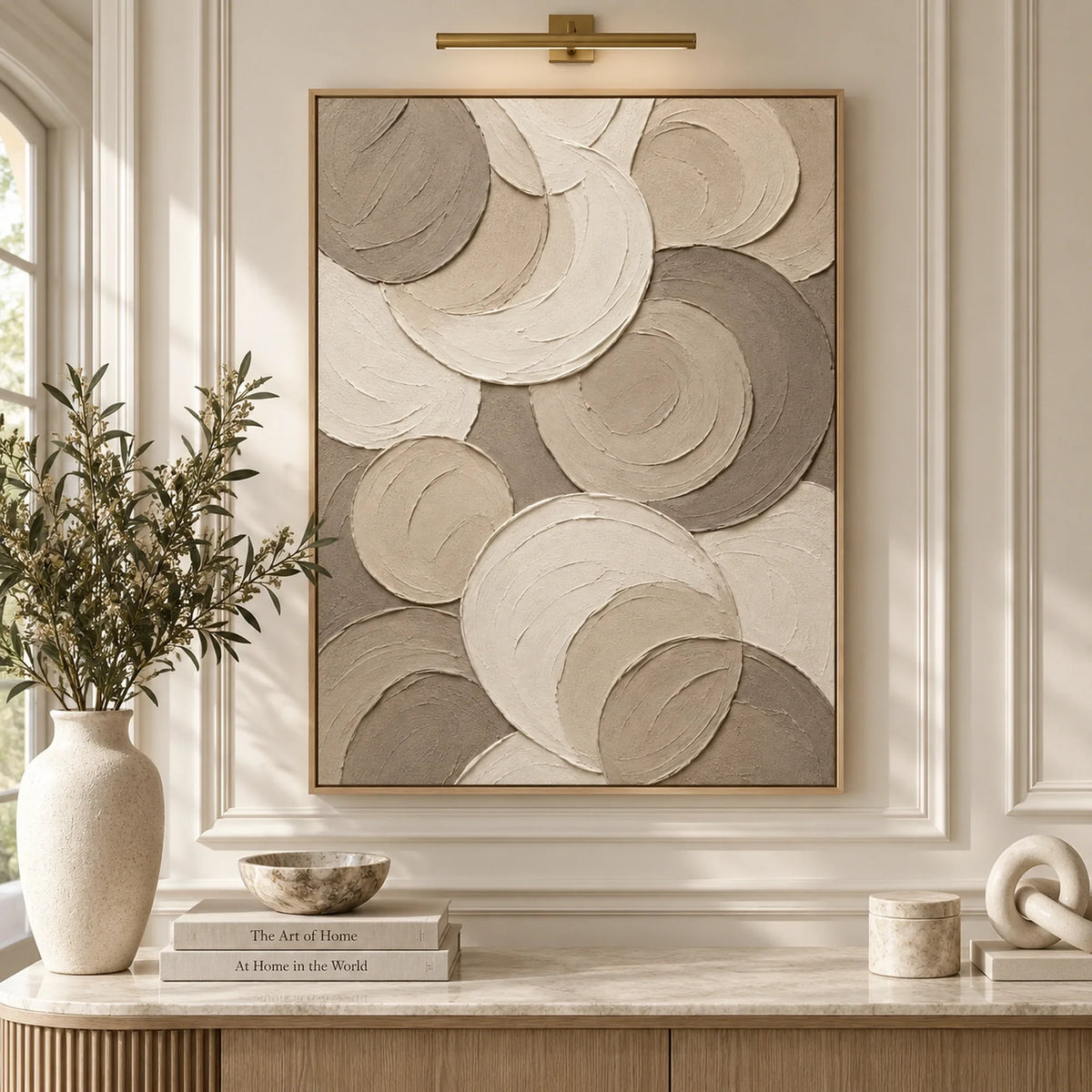 3D Textured Art | Round and Round
