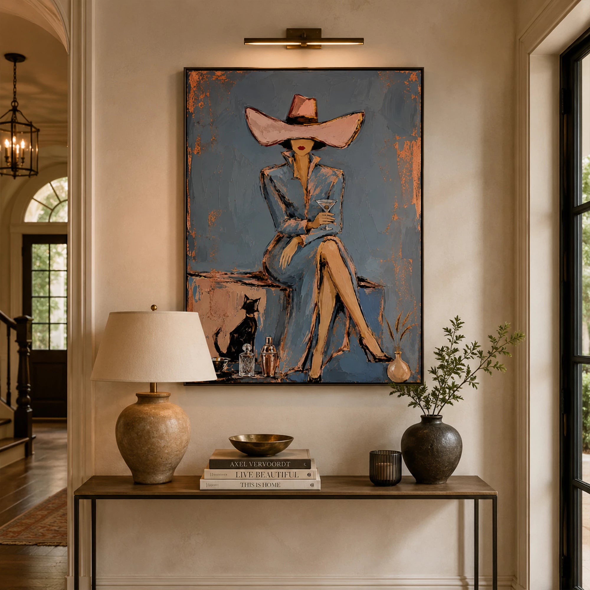 POP Art | Blue Hour Elegance