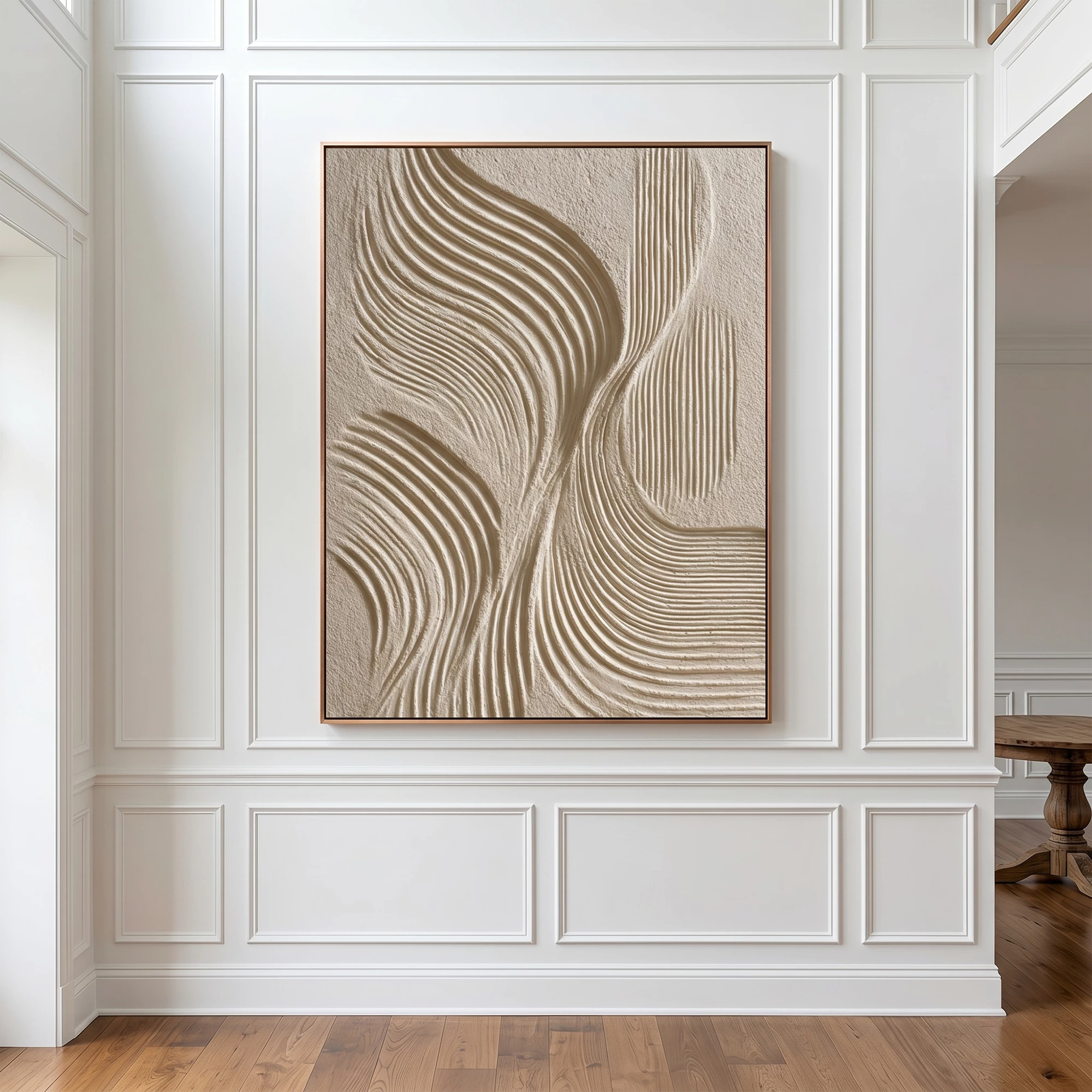 3D Textured Art | Petals of Stillness