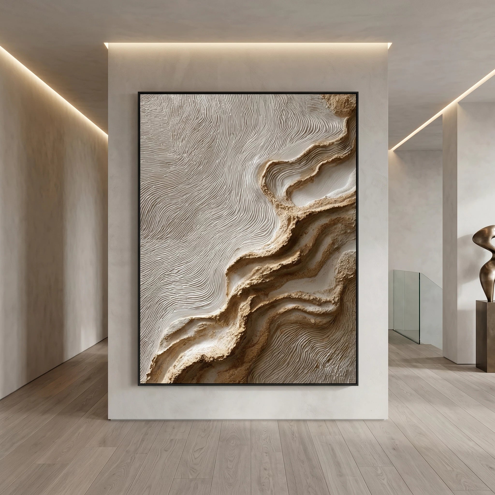 3D Textured Art | Terra Vein Layers