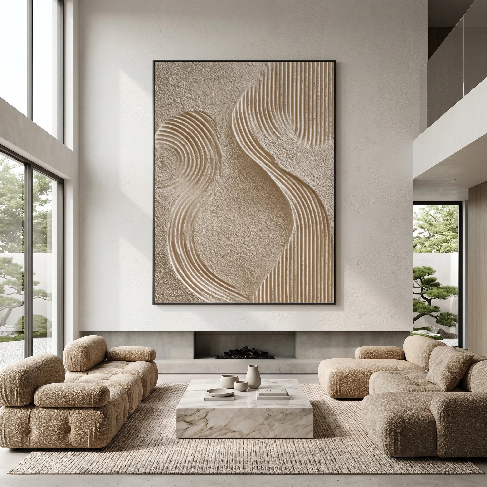 3D Textured Art | Tides of Silence