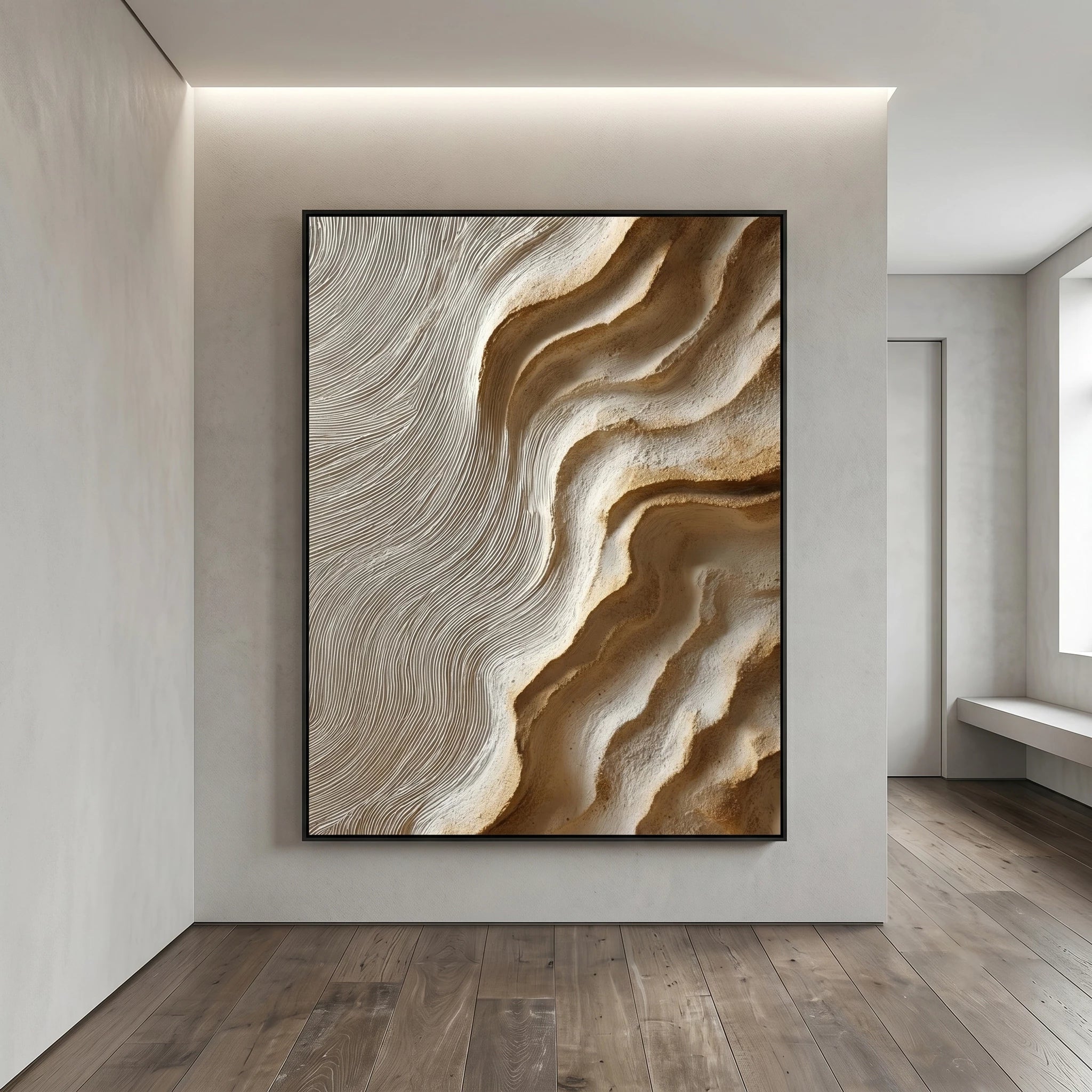 3D Textured Art | Earthen Current