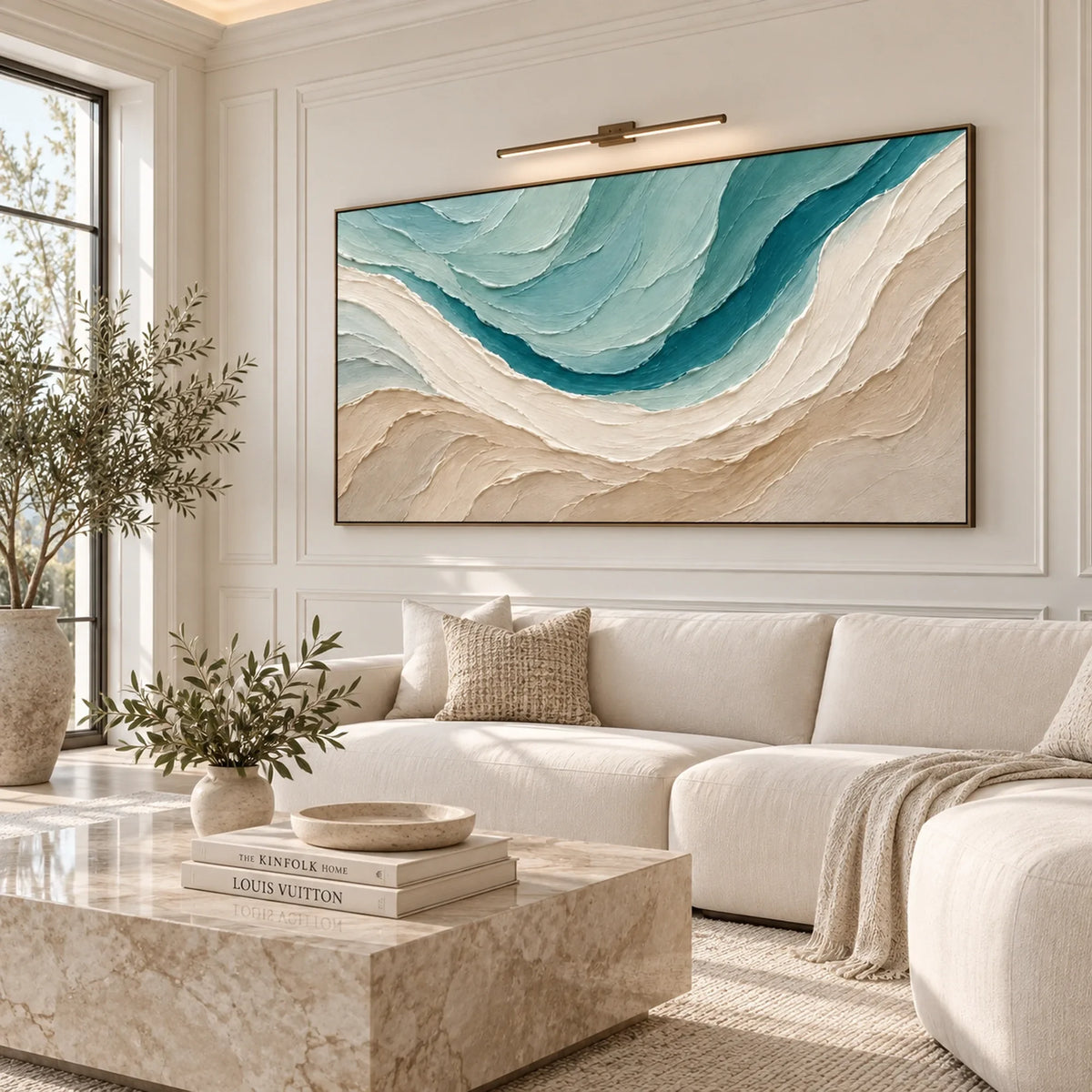 3D Textured Art | Shoreline Drift