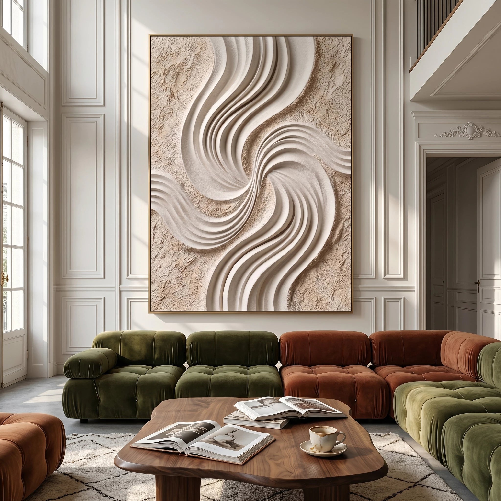 3D Textured Art | The Music Between Waves
