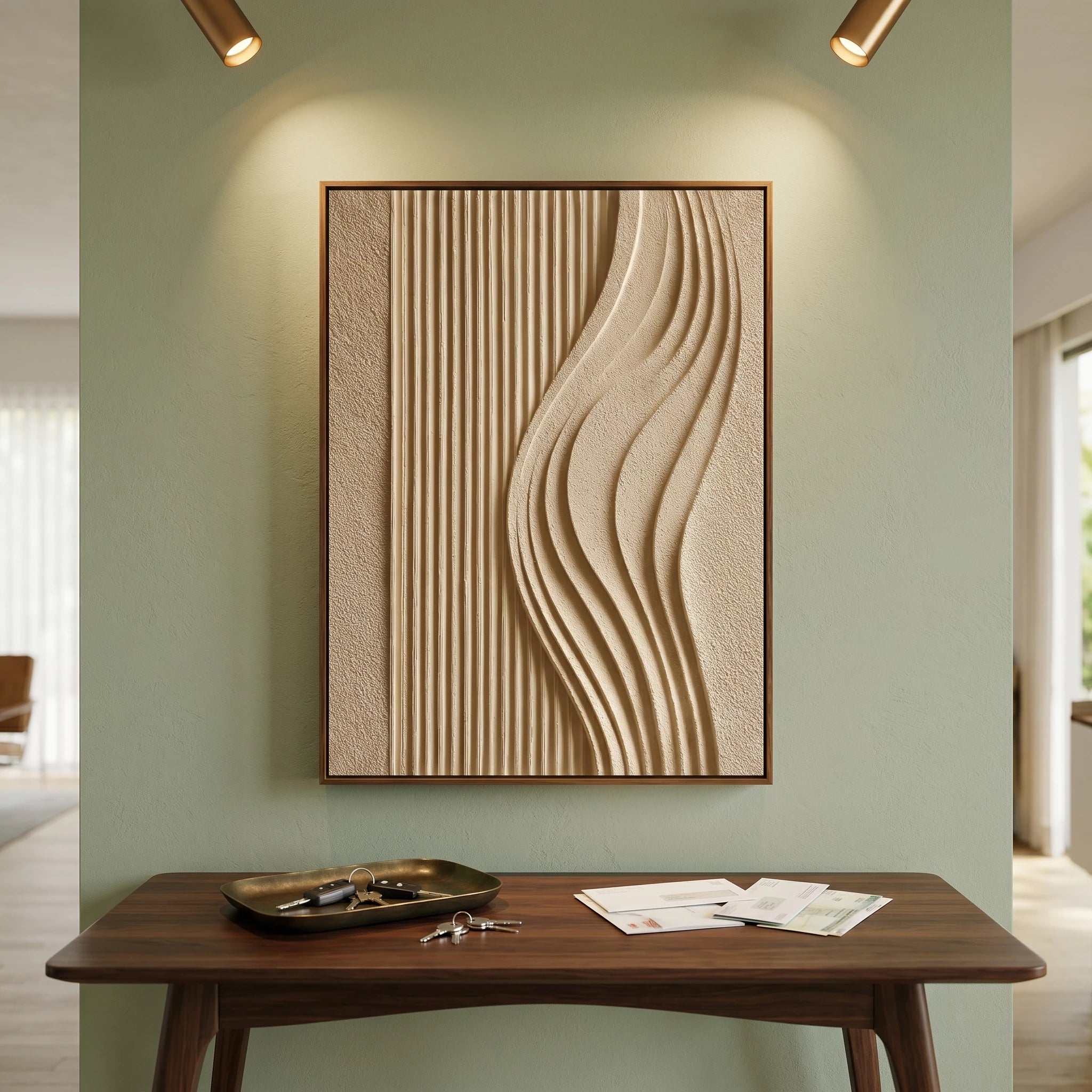 3D Textured Art | The River Remembers