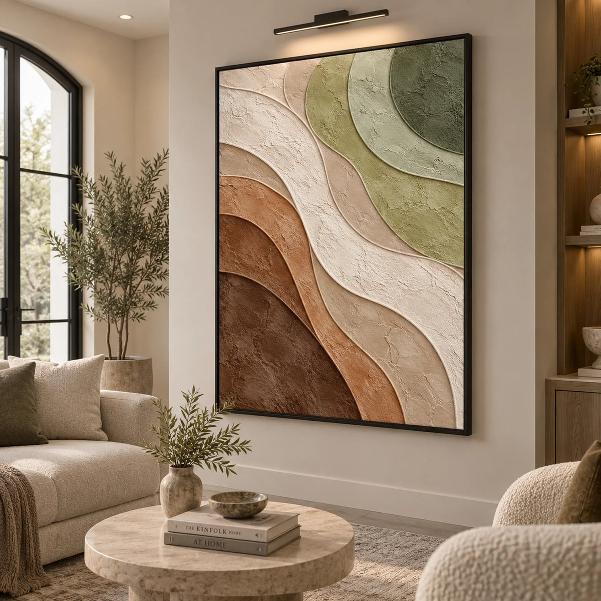 3D Textured Art | Earth Turns Green