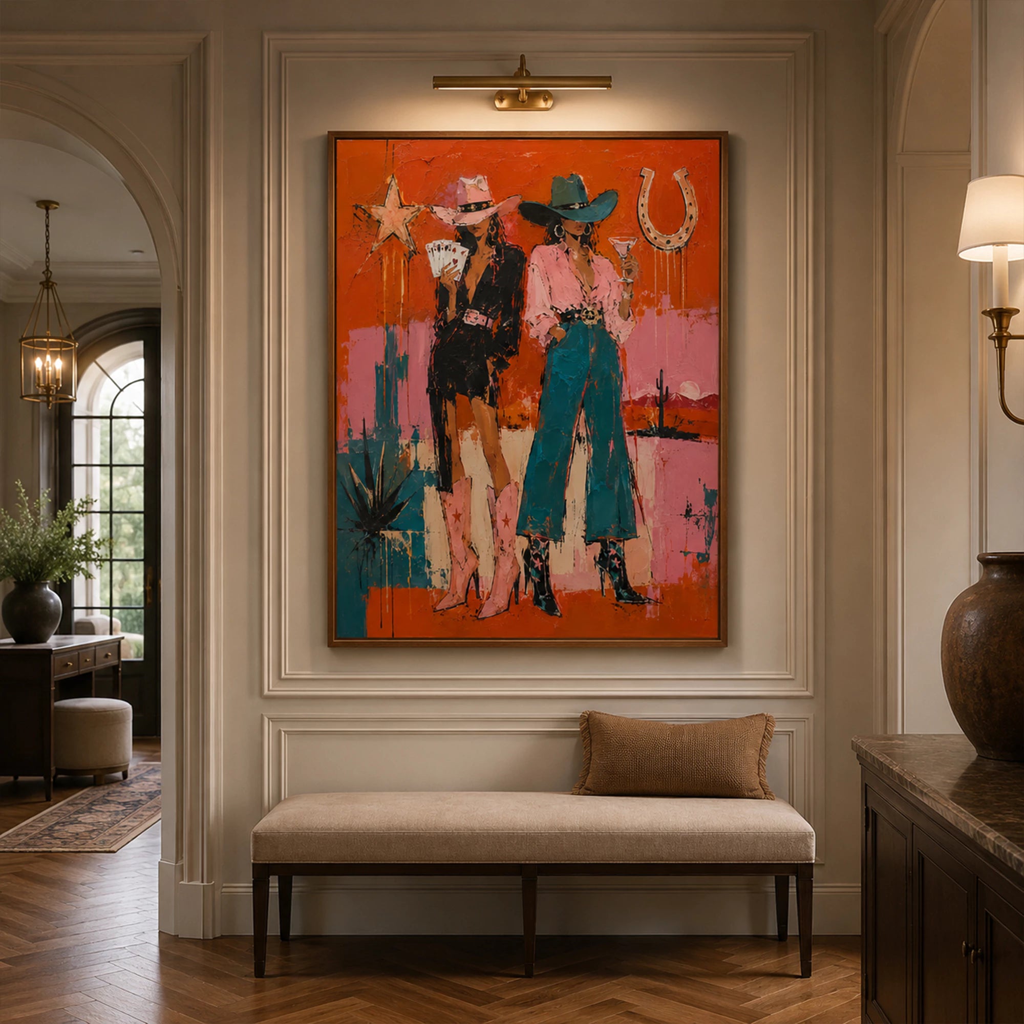 POP Art | Under a Horseshoe Moon