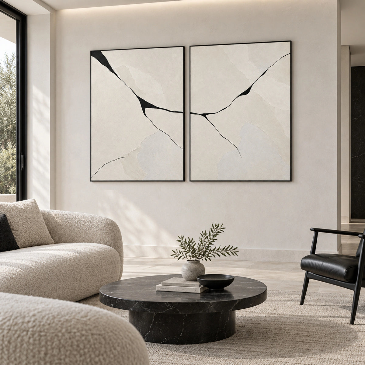Diptych Art | Where Silence Breaks