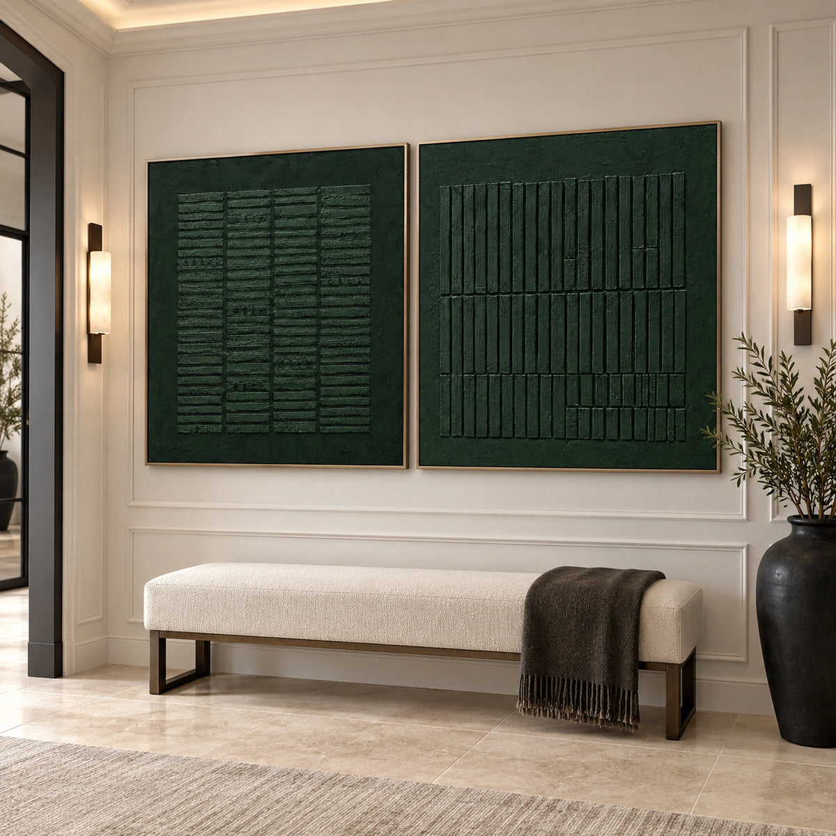 Diptych Art| Emerald Archives