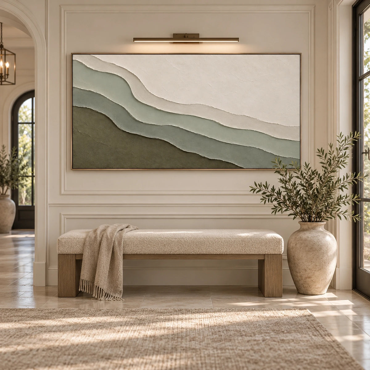3D Textured Art | Quiet Horizon