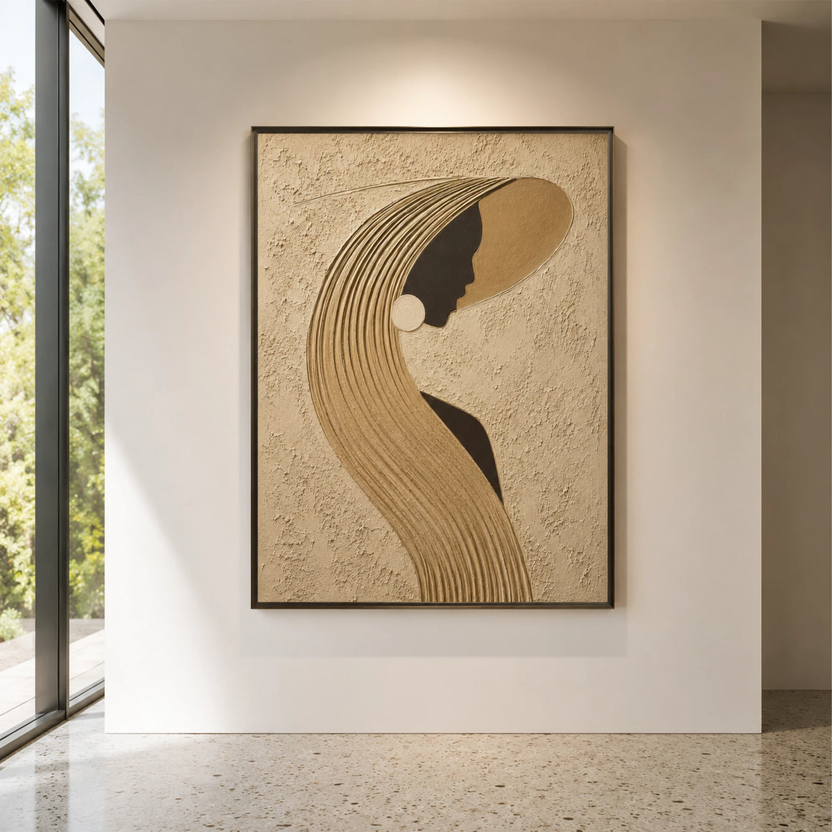 3D Textured Art | Almost a Kiss