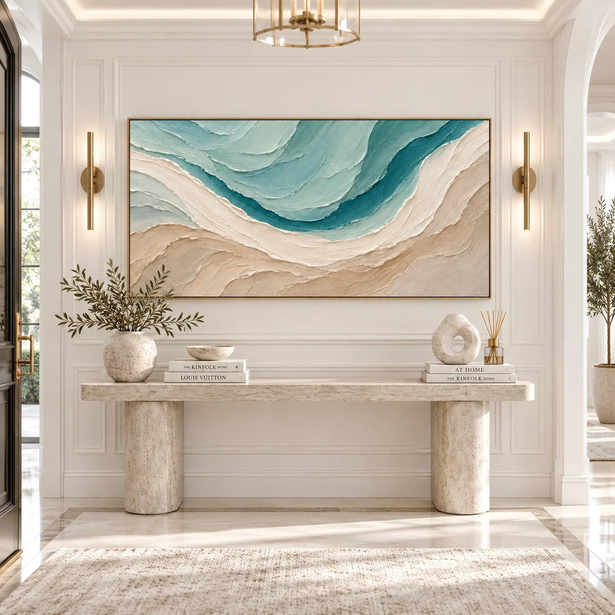 3D Textured Art | Shoreline Drift