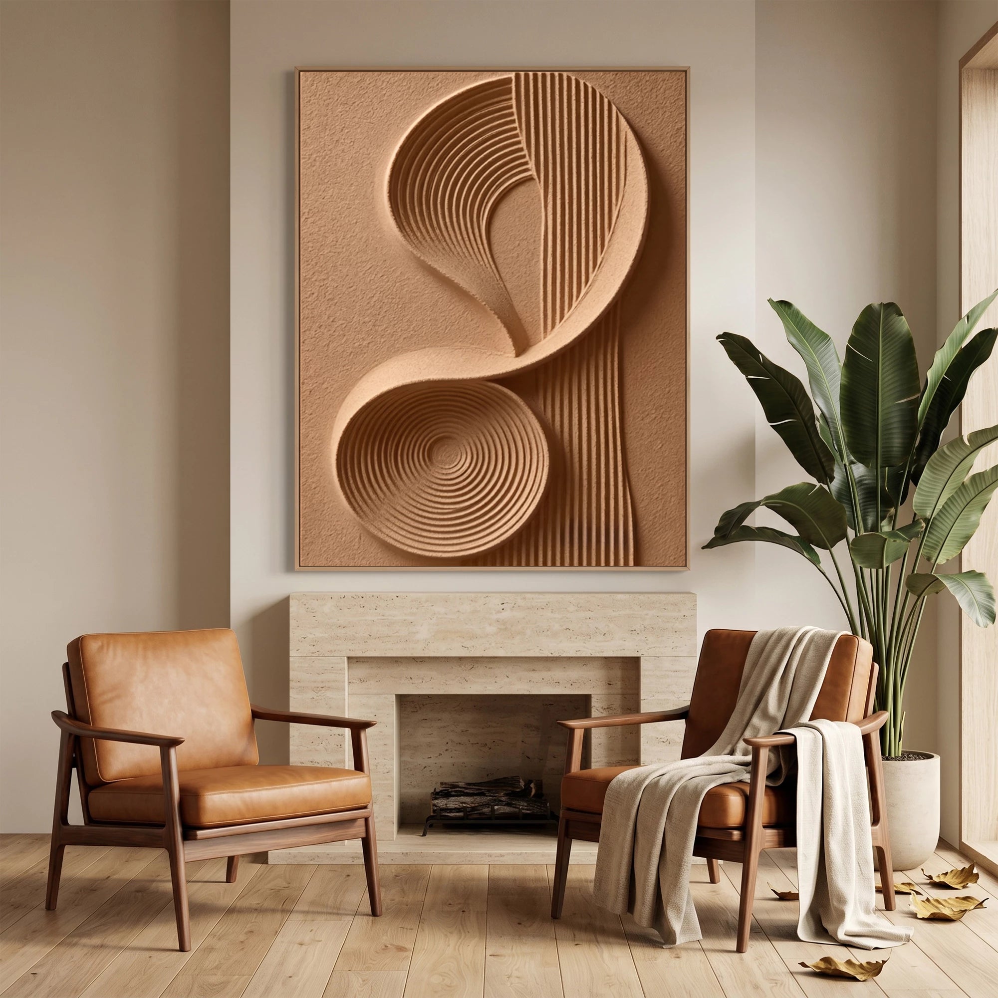 3D Textured Art | Clay Dreams in Circles