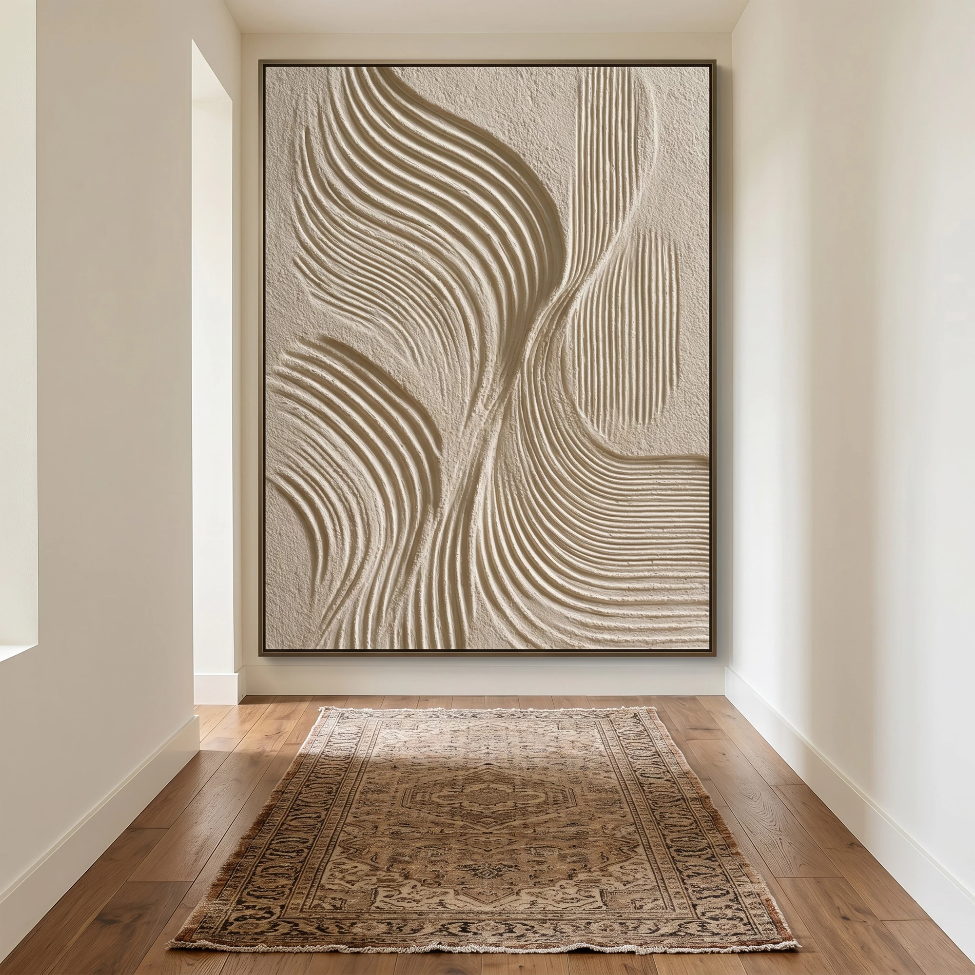 3D Textured Art | Petals of Stillness