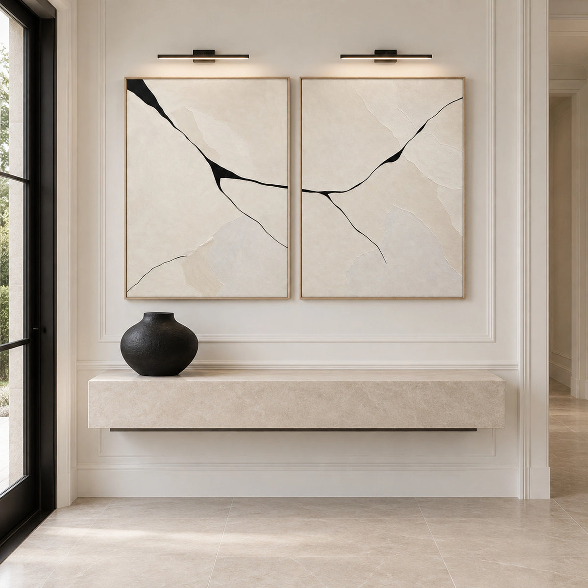 Diptych Art | Where Silence Breaks