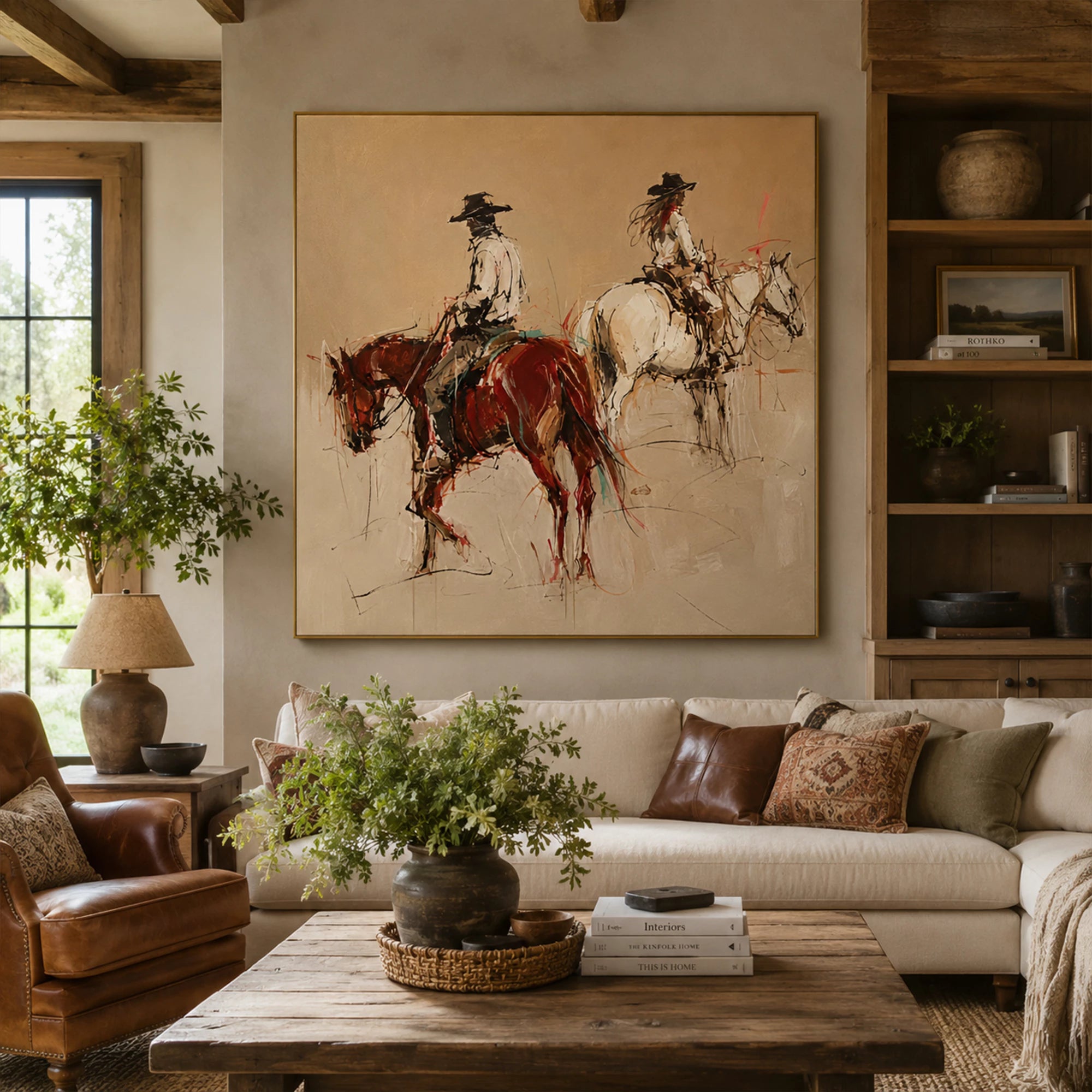 Western Art | Leaving at First Light