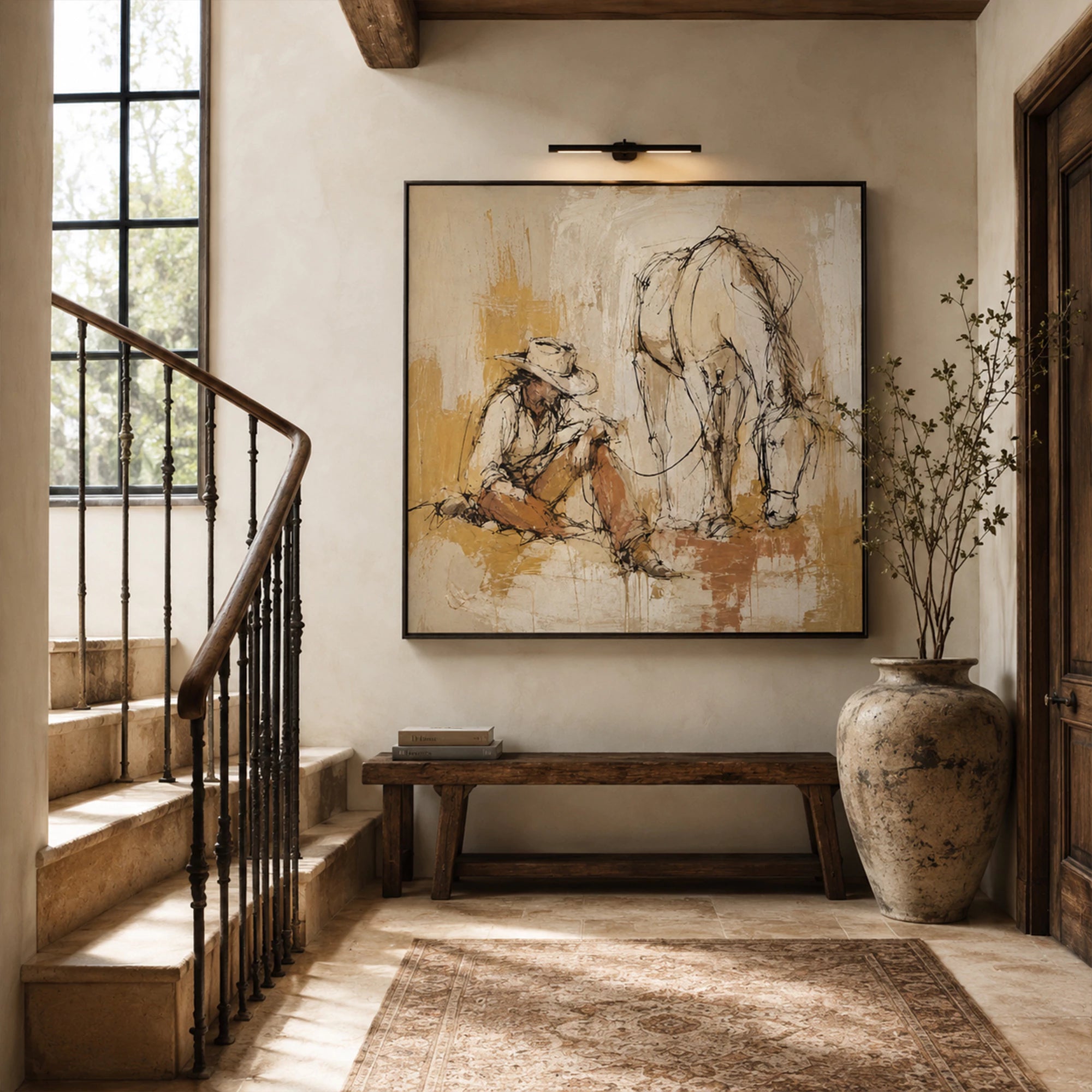 Western Art | Quiet Desert Companions