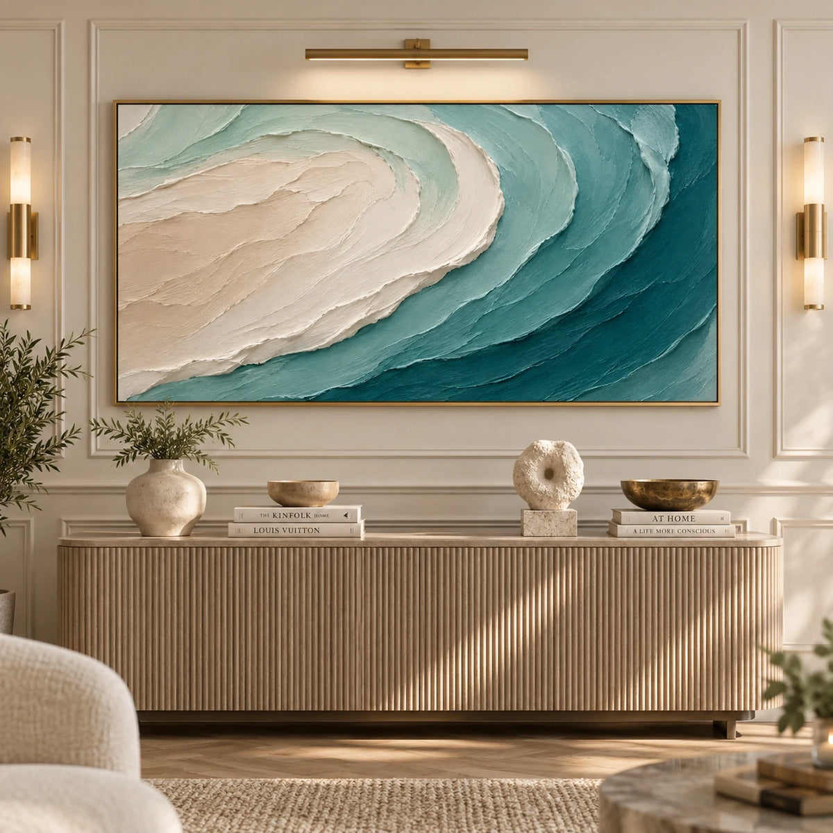 3D Textured Art | Tidal Fold