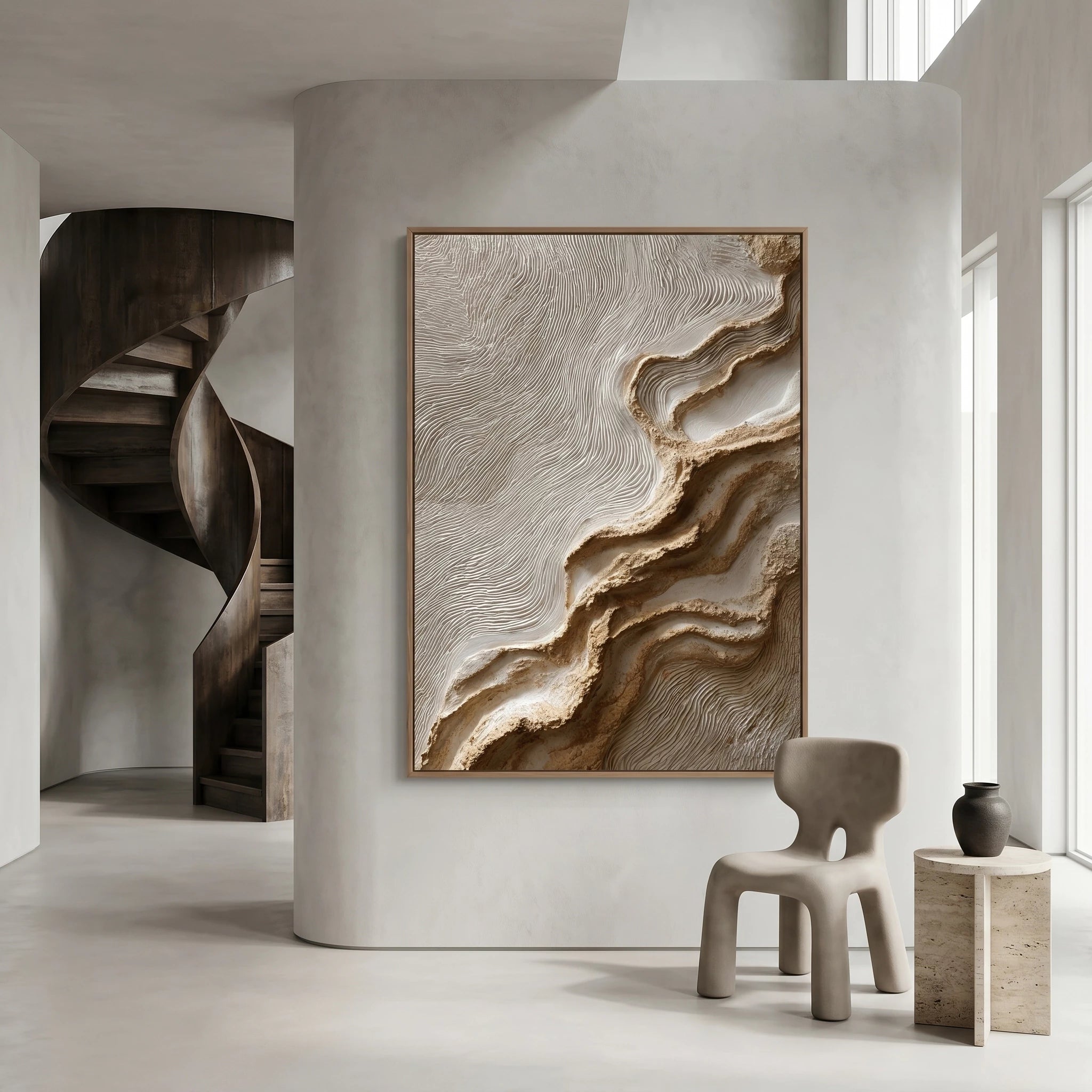 3D Textured Art | Terra Vein Layers