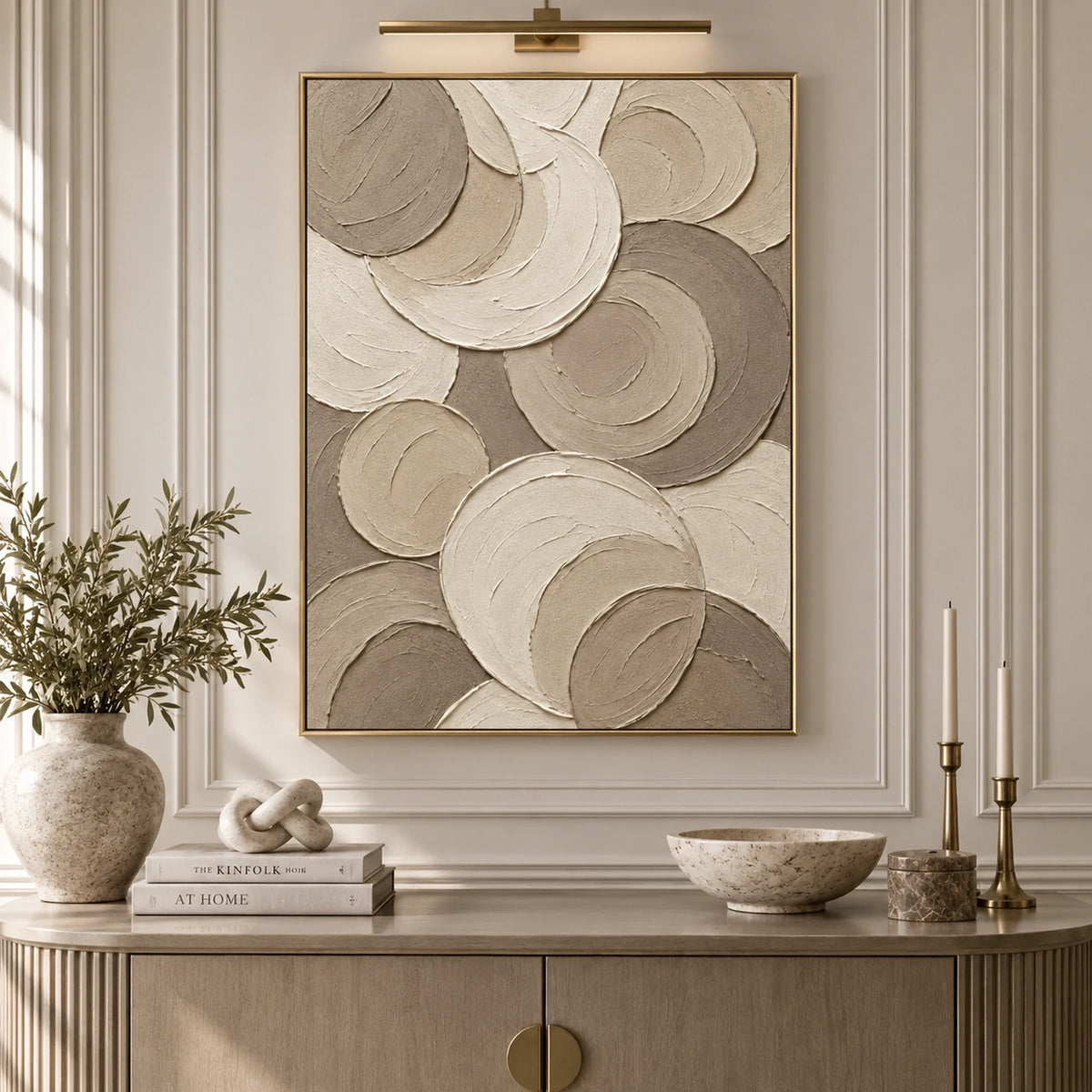 3D Textured Art | Round and Round