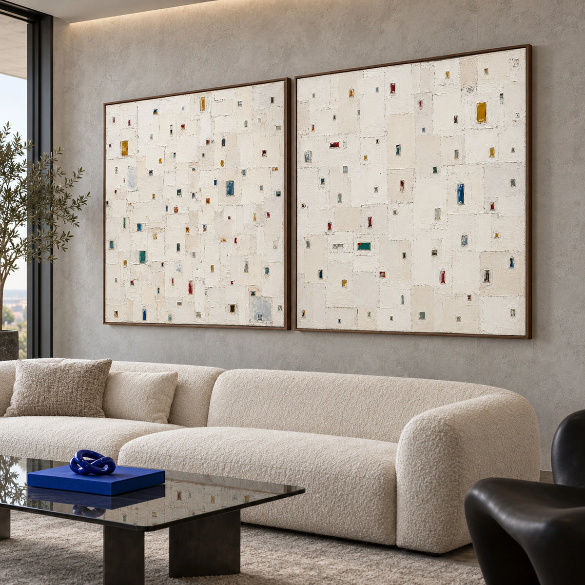 Diptych Art | Windows of Light