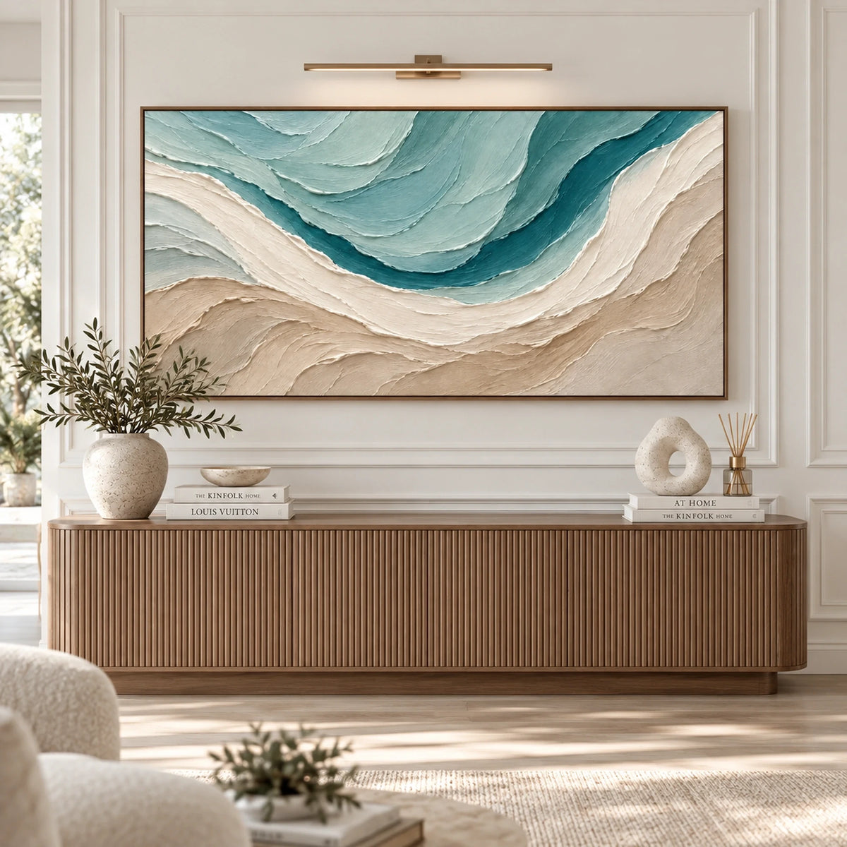 3D Textured Art | Shoreline Drift