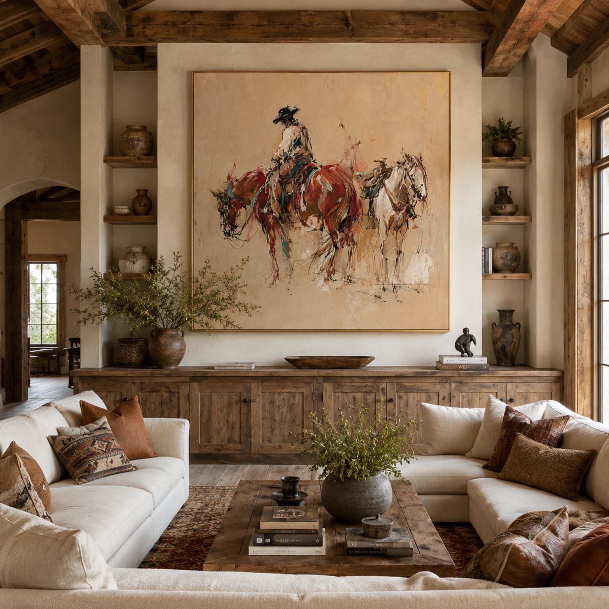 Western Art | Leaving at First Light