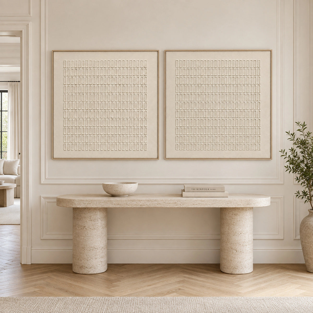 Diptych Art | Little Windows, Big Daydreams
