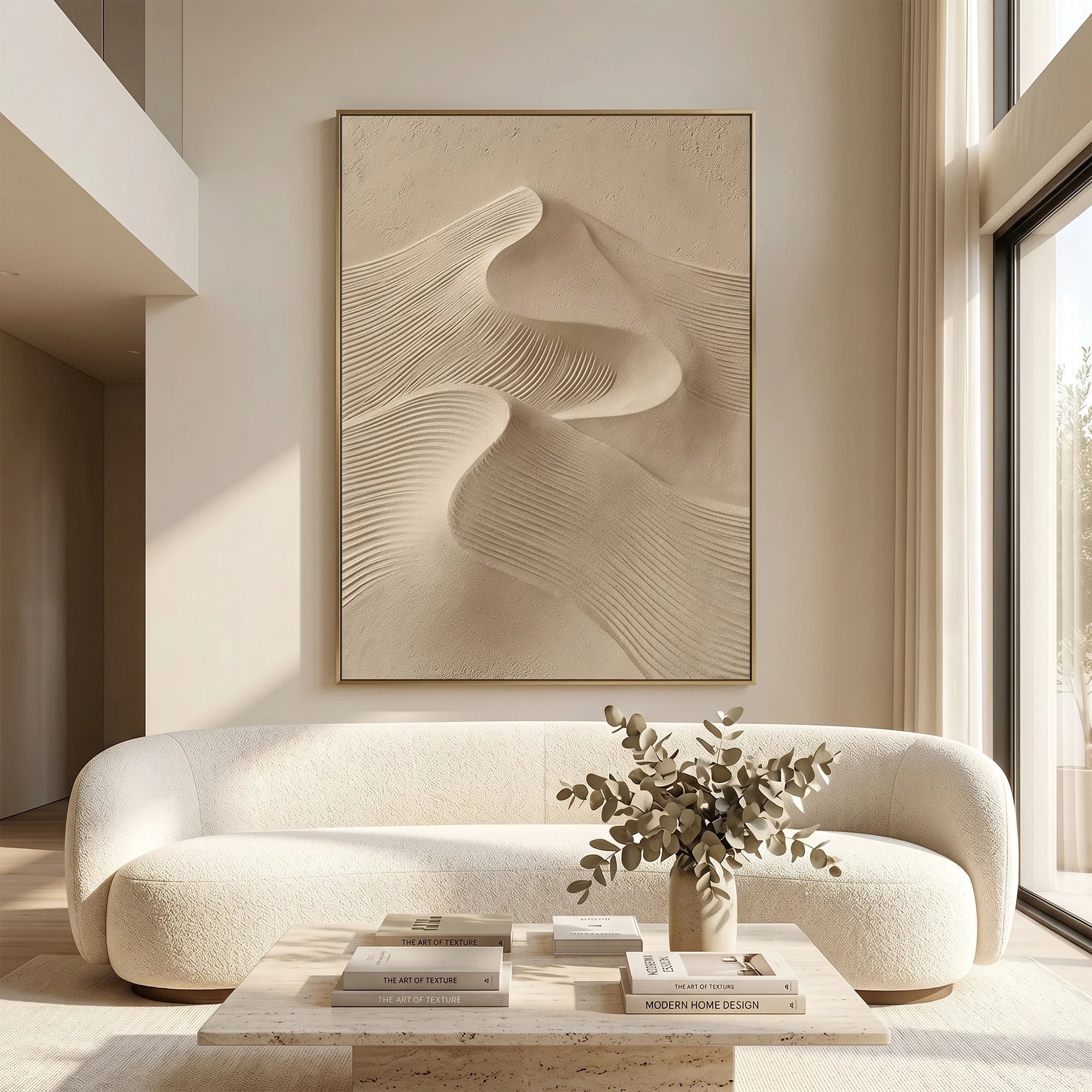3D Textured Art | A Breath Across Sand
