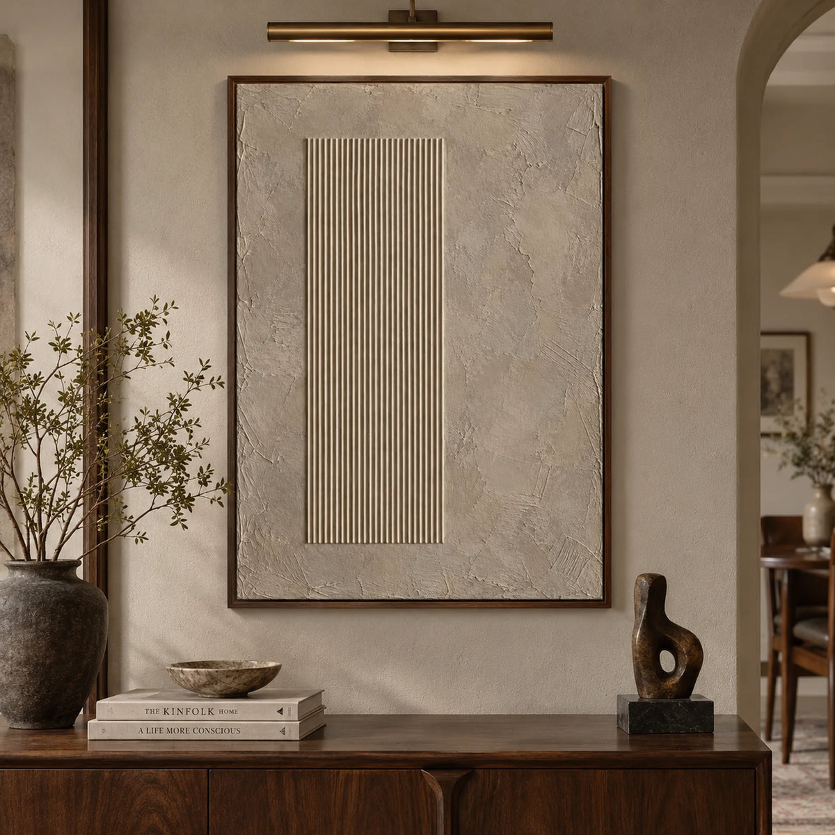 Wabi Sabi Wall Art | Quiet Column